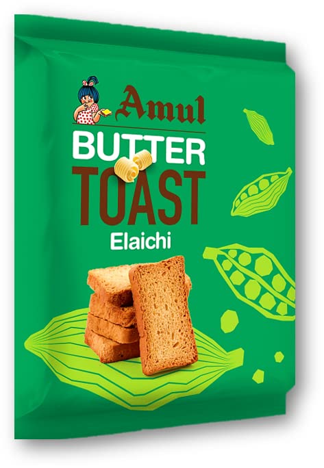 Amul Butter Toast Elaichi 200g