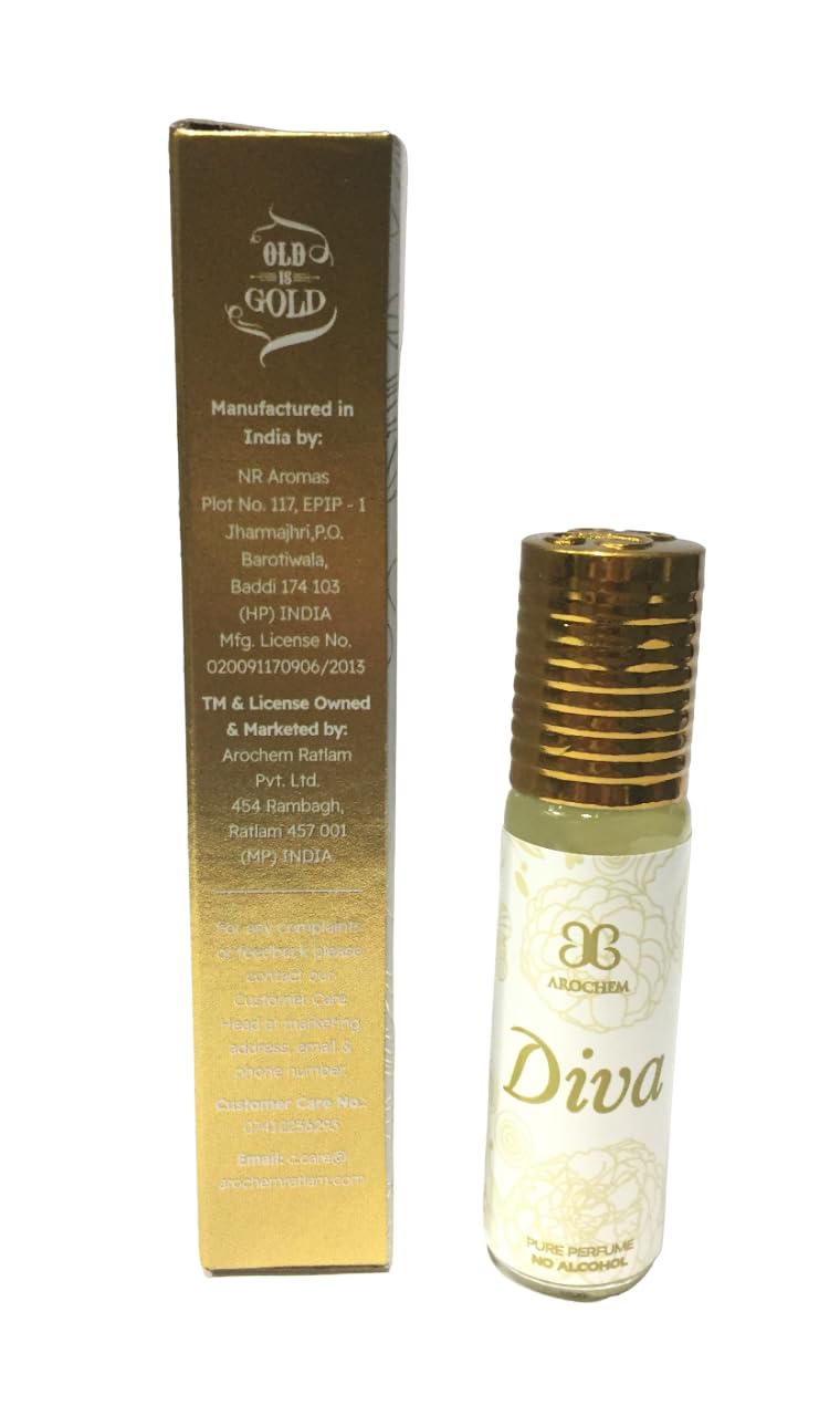 Arochem Diva Oriental Attar Concentrated Perfume Oil 6ml - Image 2