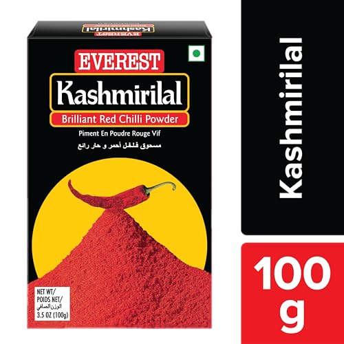 10x Everest Powder, Kashmirilal Brilliant Red Chilli Powder,100g each - Pack of 10 - Image 6