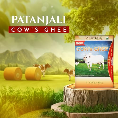Patanjali Cow's Ghee, 1L(1 kg) - Image 3