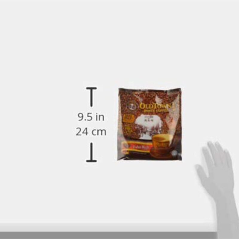 Old Town 3 in 1 White Coffee Extra Rich Flavor Dark Roast 18.5 Oz (15 Sticks X 35 g) 525g (Imported Malaysia) - Image 5