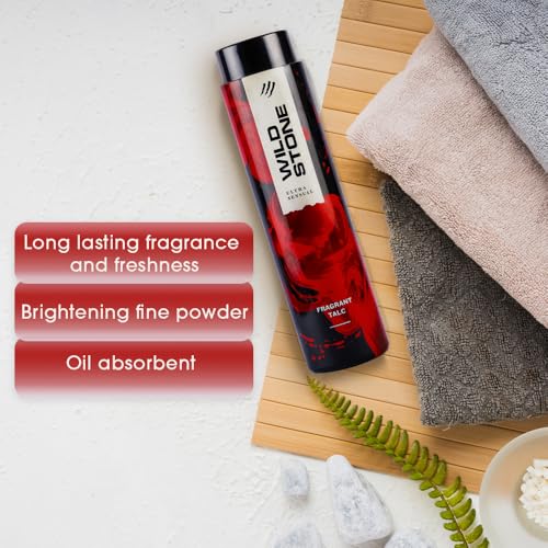 3x Wild Stone Ultra Sensual Talcum Powder for Men, 300 g each - Pack of 3 - Image 4