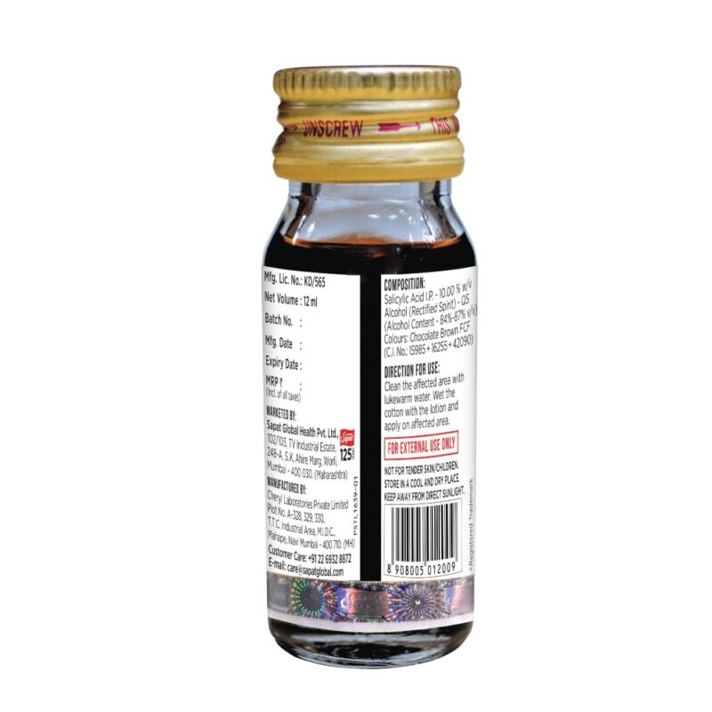 Sapat Dr. Skin Lotion | Fungal Infection Lotion| For Itch, Eczema and Ringworm| 24 ML (2) - Image 2