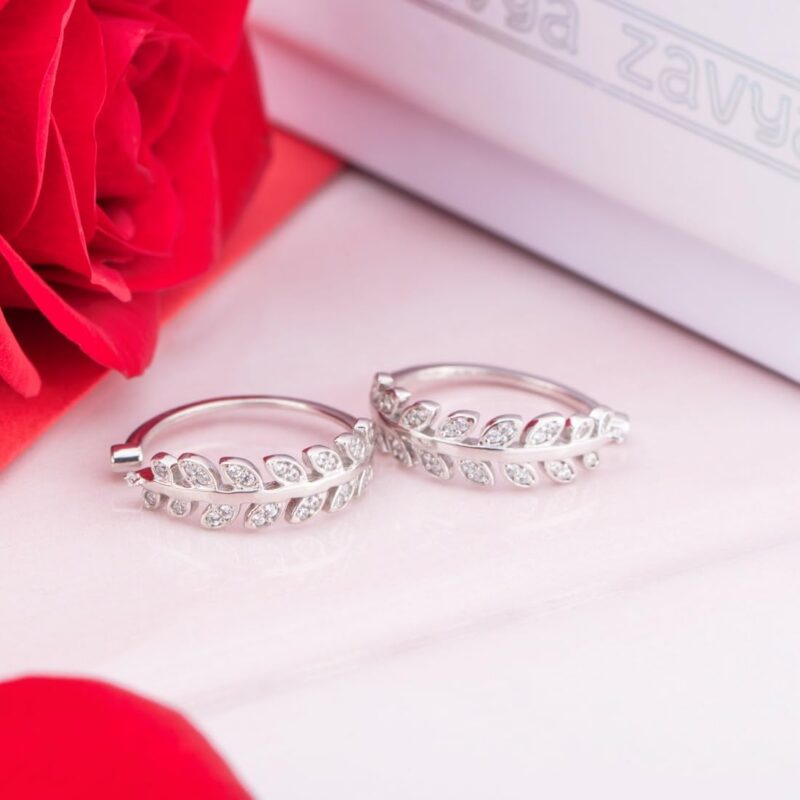 ZAVYA 925 Sterling Silver Rhodium Plated Toe-ring |Gift for Women and Girls | With Certificate of Authencity and 925 Hallmark - Image 13