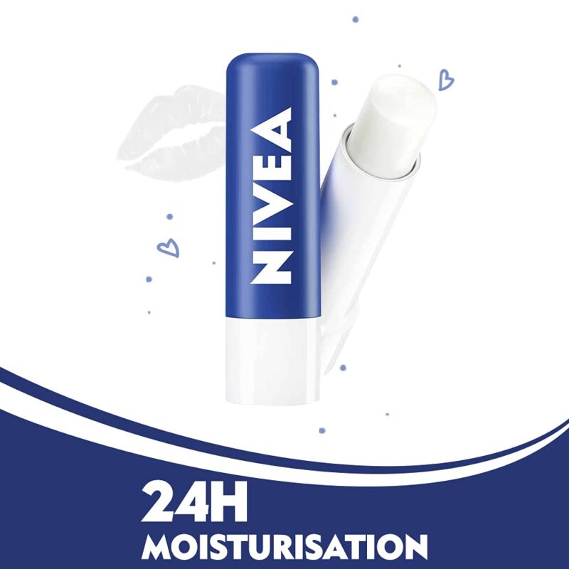 NIVEA Lip Balm, Original Care, 4.8g - Image 7