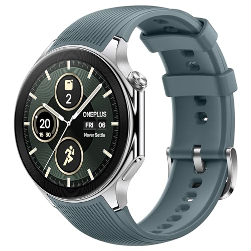 OnePlus Watch 2 with Wear OS 4,Snapdragon W5 Chipset,Upto 100Hrs Battery Life,1.43'' AMOLED Display,Stainless Steel & Sapphire Crystal Build,Dual Frequency GPS,5 ATM,IP68 & BT Calling (Radiant Steel) - Image 6