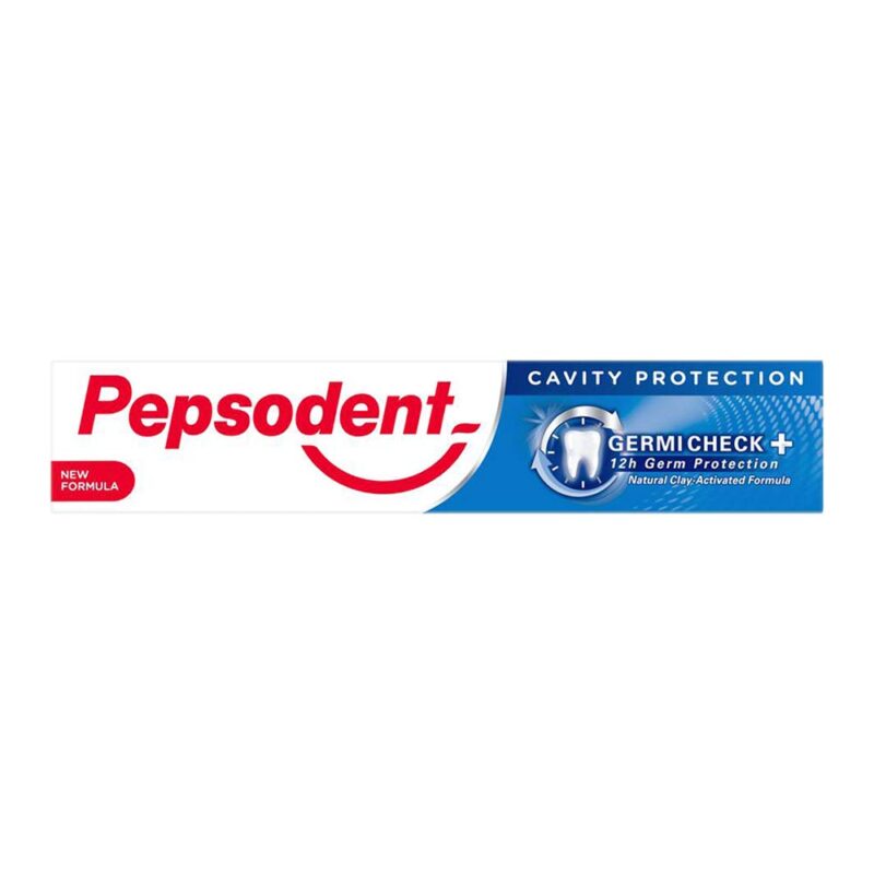 Pepsodent Germicheck 8 Actions, Whole Mouth Toothpaste With Anti-Germ Formula, Clove And Neem Oil, 200 g