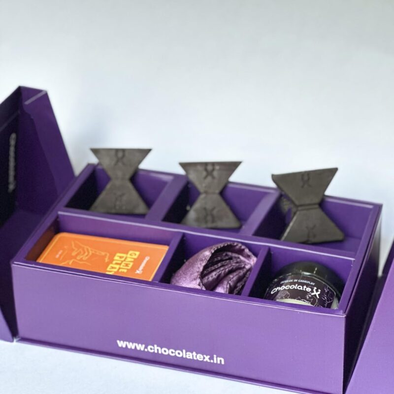 ChocolateX- Bliss Box | Dark Chocolate for Uplifting Mood | Best Chocolate Gift Box for Couples | Valentine Gift for Boyfriend & Girlfriend - Image 6