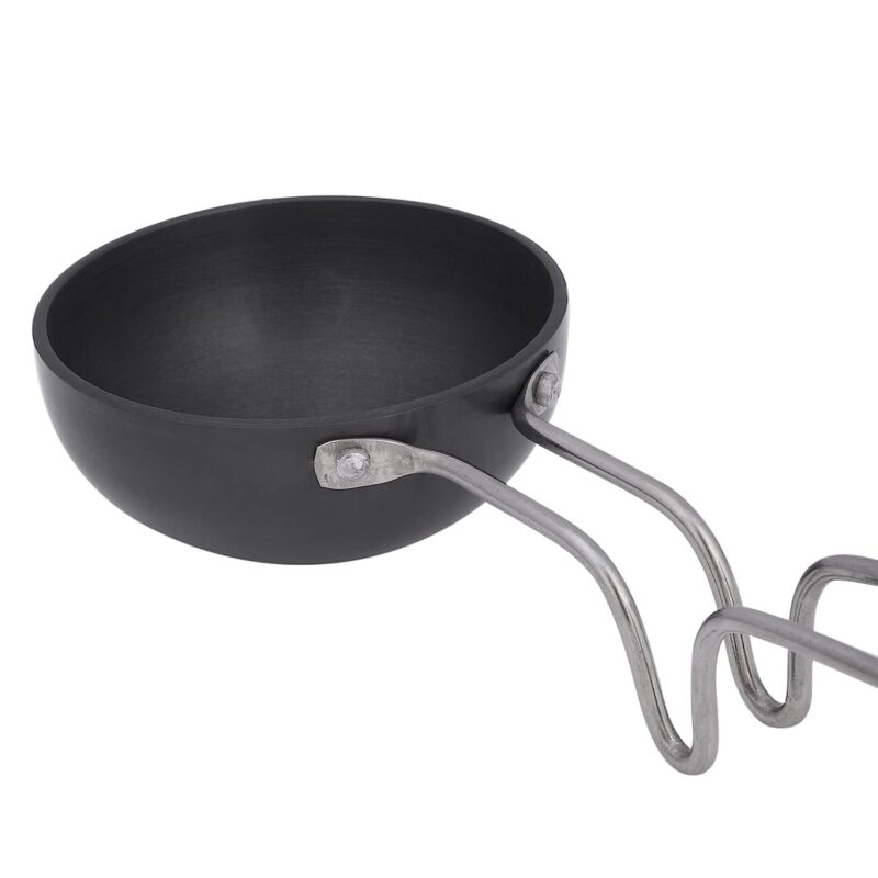Big Tadka Pan | chhonk pan | Frying Pan | Dal Tadka Pan with Steel Handle for Kitchen Tossing pan, Oil Heater - Image 6