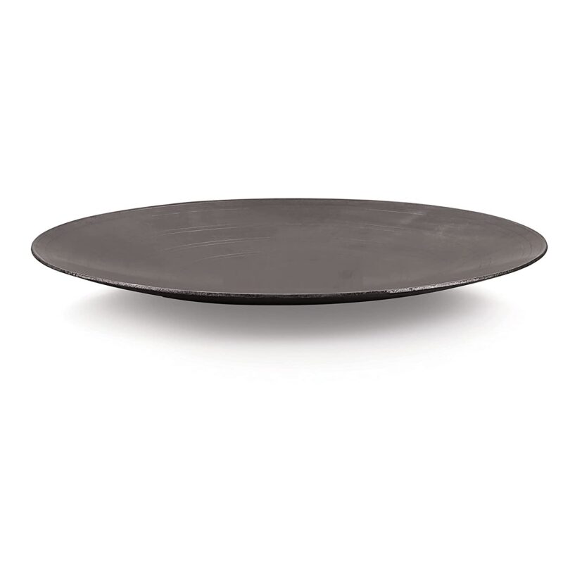 PGen Size (12 Inches Large) Traditional Iron Desi Tawa/Pan for Dosa, Roti, Chapati, Bhakri for Home and Professional Use Roti Tawa Without Handle - Image 2