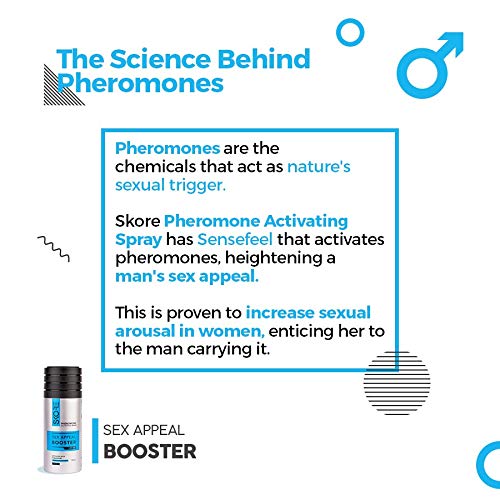 Skore Pheromone Activating Deodorant Spray For Men, 150ml (Pack Of 2) - Image 3