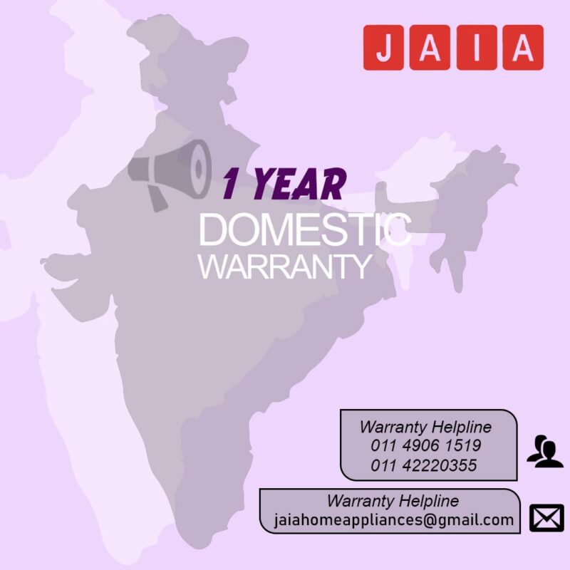 Jaia Fusion Mixer Grinder 500 Watt With 1000 Watt Dry Iron Non-Stick Plate 1 Year Warranty - Image 3