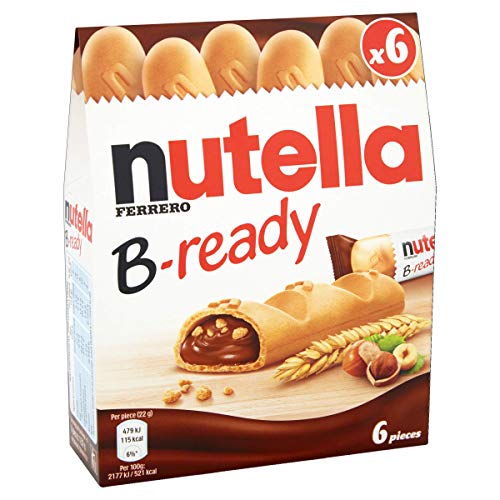 Nutella Kinder B-Ready Wafer, 6 X 22 Grams, 13.2 X 4.5 X 16.3 Cm - Image 2