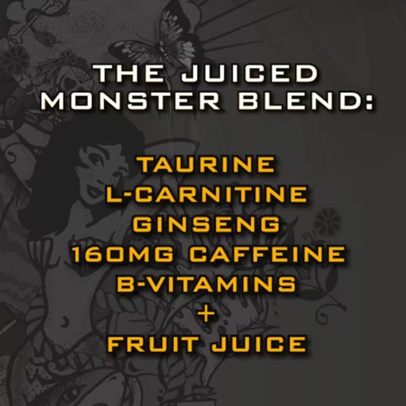 Monster Juiced Bad Apple Refreshing Energy Drink, Sweet Juicy Twist, Fresh Taste Each 500ml (Pack of 4) - Image 4