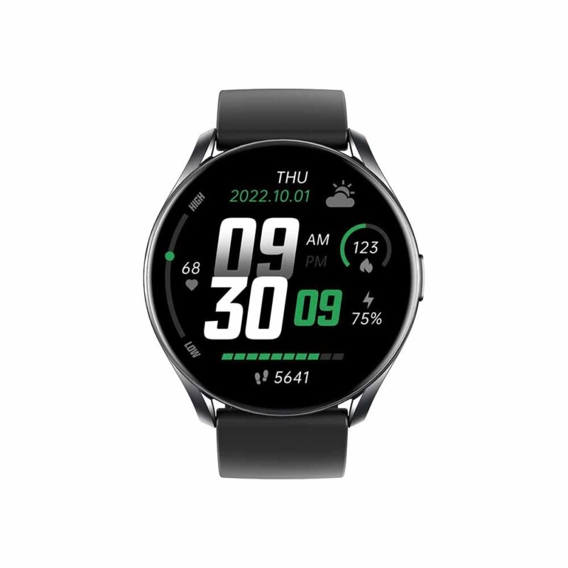 HEST HighSense GTR1 Smartwatch | IP68 Waterproof | 5-8 Days Battery Life | 100+ Sports Modes | Health Monitoring | Bluetooth 5.0 | 1.28" Display | Magnetic Charging | Customizable Watch Faces