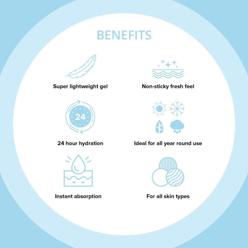 Pond's Super Light Gel Moisturiser, Oil-Free Moisturiser, 25g - Image 2