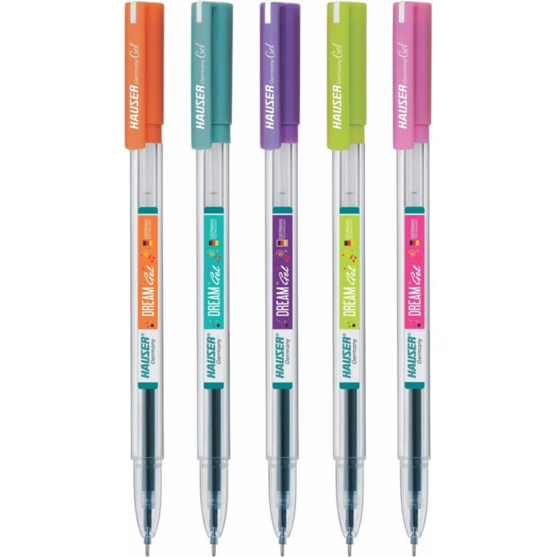 Hauser Dream Gel Pen Jar Pack - Blue Ink