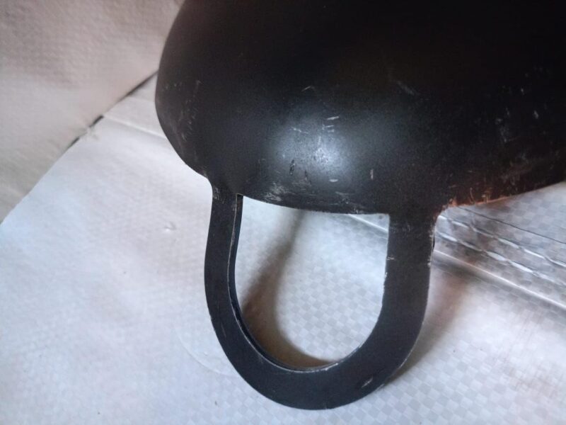 simsnura Iron AppaChatti|Appam pan|Appam Patra|Kallu| Appam Maker| Appam Patra| Appam Pot Maker| Granite Kadai Black| (9 inch Dia) - Image 3