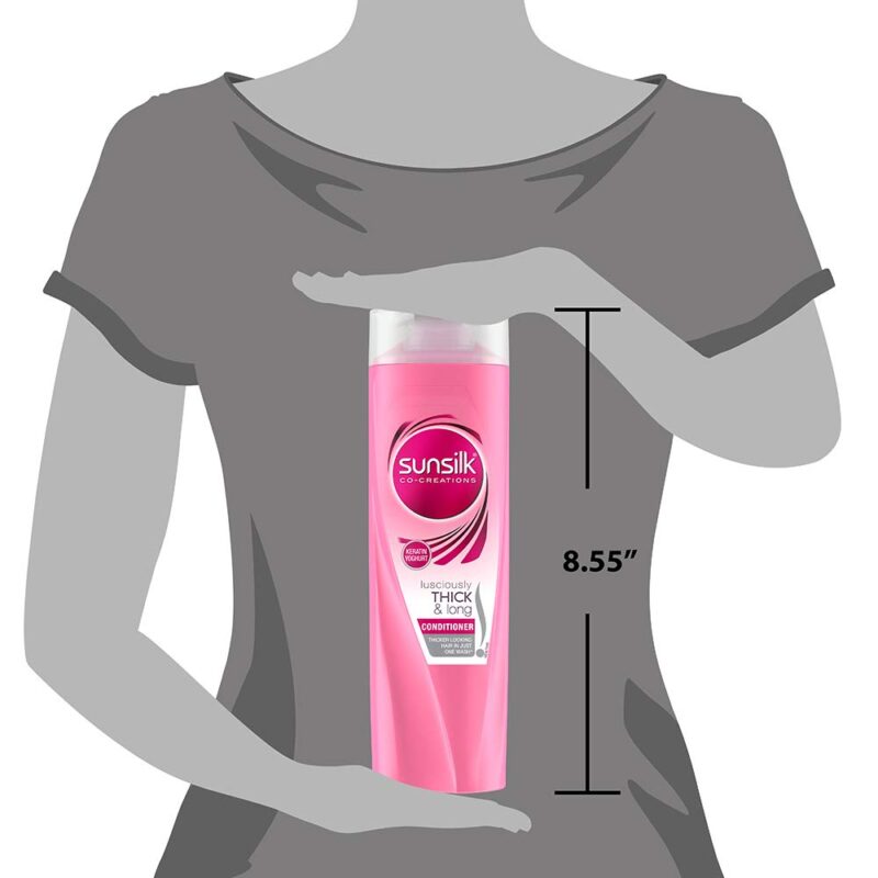 Sunsilk Lusciously Thick & Long Conditioner, 340 ml - Image 2