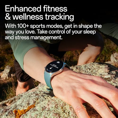 OnePlus Watch 2 with Wear OS 4,Snapdragon W5 Chipset,Upto 100Hrs Battery Life,1.43'' AMOLED Display,Stainless Steel & Sapphire Crystal Build,Dual Frequency GPS,5 ATM,IP68 & BT Calling (Radiant Steel) - Image 3