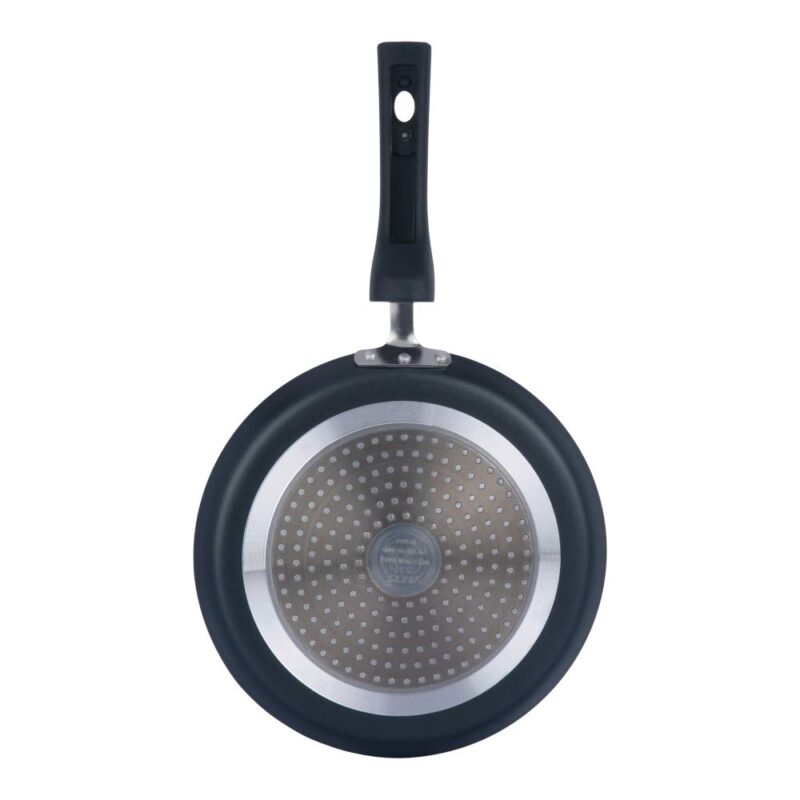 Vinod Cookware Aluminium Zest Marbilo Dosa Tawa, 25cm, Black - Image 3