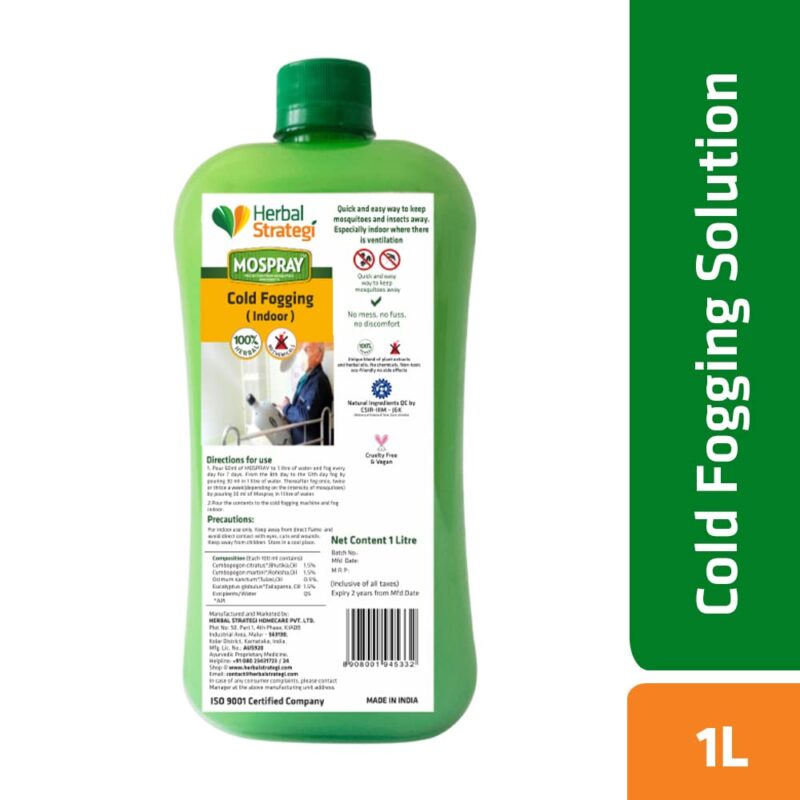 Herbal Strategi Mospray, Cold Fogging Solution, 1L - Image 7