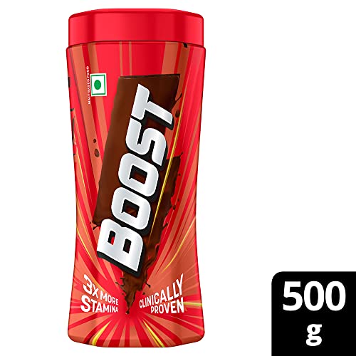 Boost Chocolate Nutrition Drink 500 g Pet Jar|| For 3X stamina - Builds bone & muscle strength - Image 10