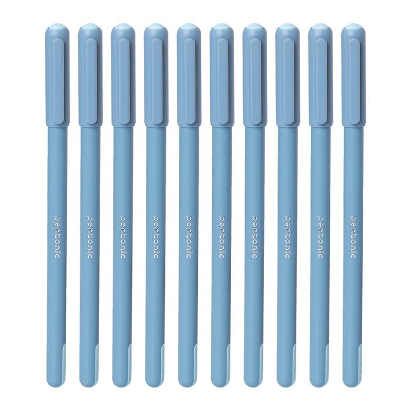 Pentonic Frost 0.6 mm Refillable Gel Pen - Blue Ink