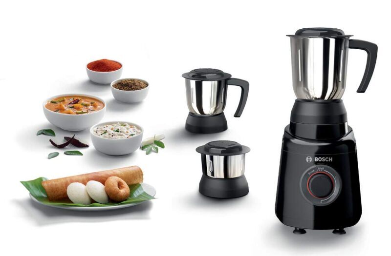 Bosch TrueMixx Black 500 Watt Joy Mixer Grinder, 3 Jars - MGM2133BIN - Image 10