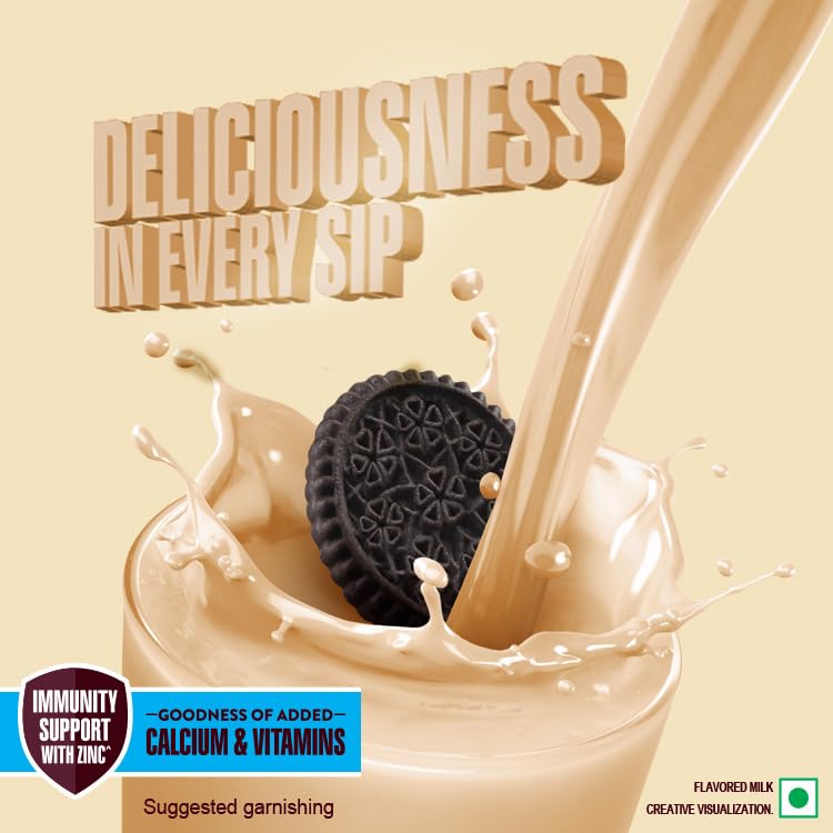 HERSHEY'S Cookies N Cream Flavored Milkshake | Enriched with Calcium | 180Ml - Pack of 6 - Cookies N Cream Flavor - Image 6
