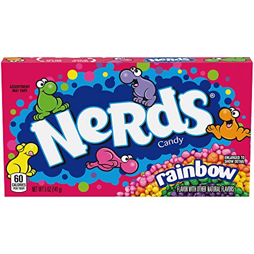8x Nerds Wonka Rainbow Nerds Candy, 141g each, Mixed Fruit - Pack of 8 - Image 3