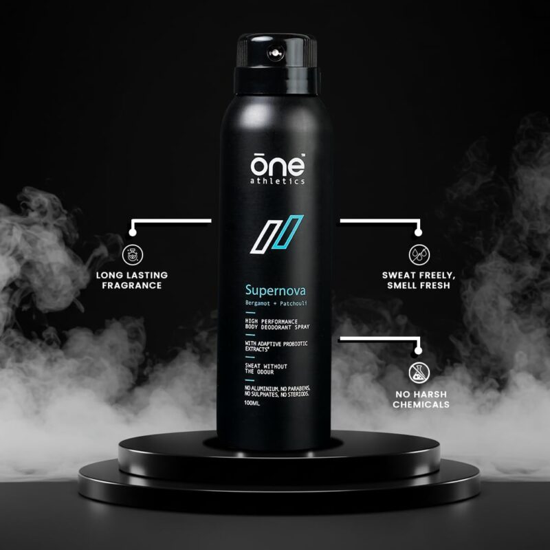 4x Supernova Probiotic Body Deodorant Spray Designed For Both Underarms And Body / 100ml each - Pack of 4 - Image 4