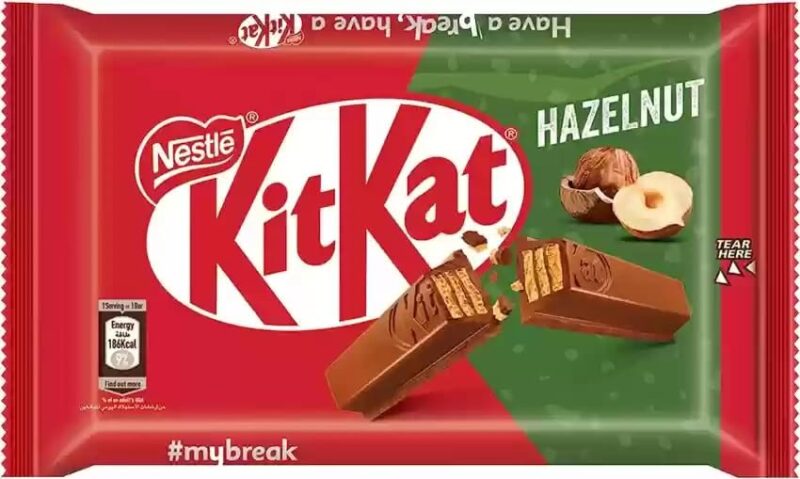 24x Nestle Kitkat Four Finger Wafer With Crunchy Hazelnut Covered In Creme Milk Chocolate Coating Infused With The Rich Flavor Of Roasted Hazelnuts(41.5gm x 24) Celebrations Box - Image 6
