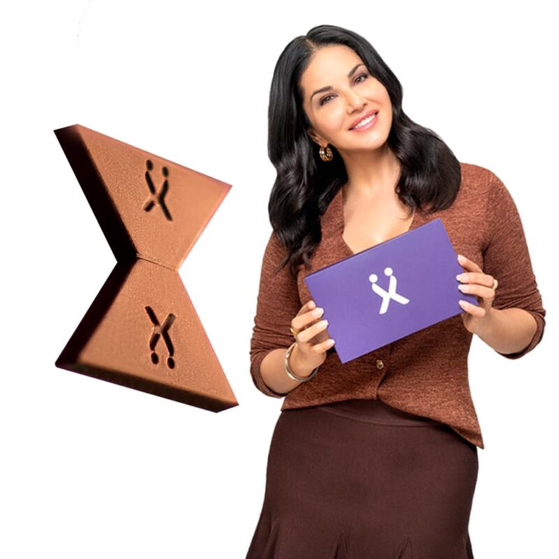 ChocolateX- Bliss Box | Dark Chocolate for Uplifting Mood | Best Chocolate Gift Box for Couples | Valentine Gift for Boyfriend & Girlfriend