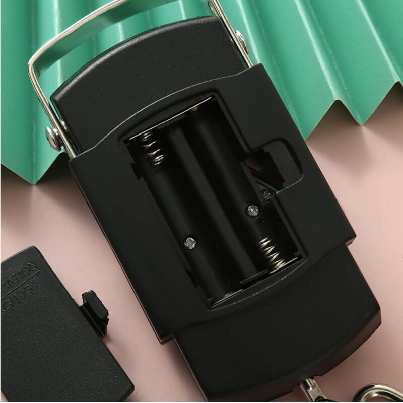 Waico Portable Electronic Weighing Scale | Digital Led Screen with Metal Hook | Weight Machine for Travel Luggage, Baggage 50 kg Weighing - Image 5