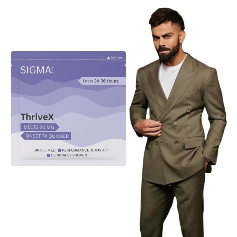 SIGMA GUYS ThriveX Ultra Vitality Melts Helps Increase Performance & Strength | For Men | Lasts upto 36 Hours | Pack of 8 - Image 5