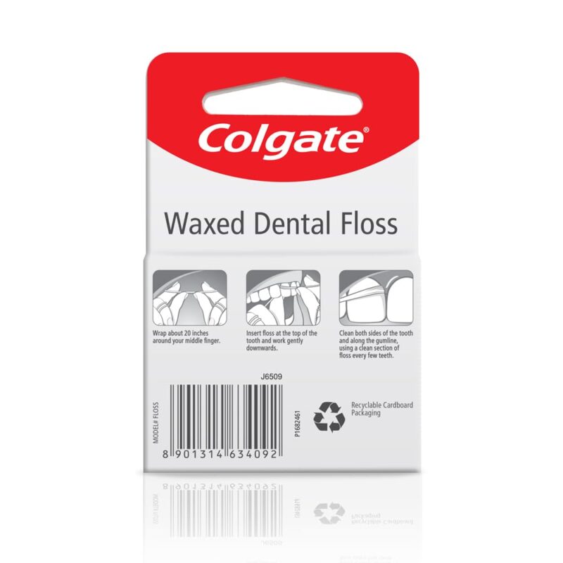 Colgate Total Waxed Dental Floss - 50 m - Image 2