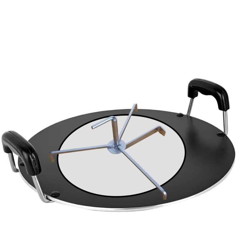 Irondeep Dosa, Pancake All Type Chilla Maker Machine And KDM Natural Iron + Tawa Gas Compatible Dosa Roti Chapati Pathiri Round Tawa (HEAVY TAWA) - Image 9