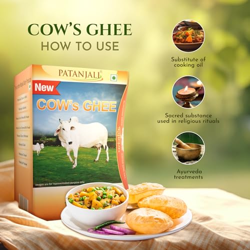 Patanjali Cow's Ghee, 1L(1 kg) - Image 5