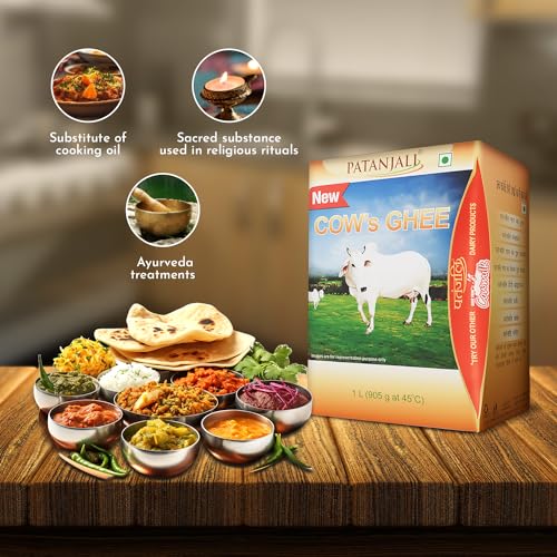 Patanjali Cow's Ghee, 1L(1 kg) - Image 6