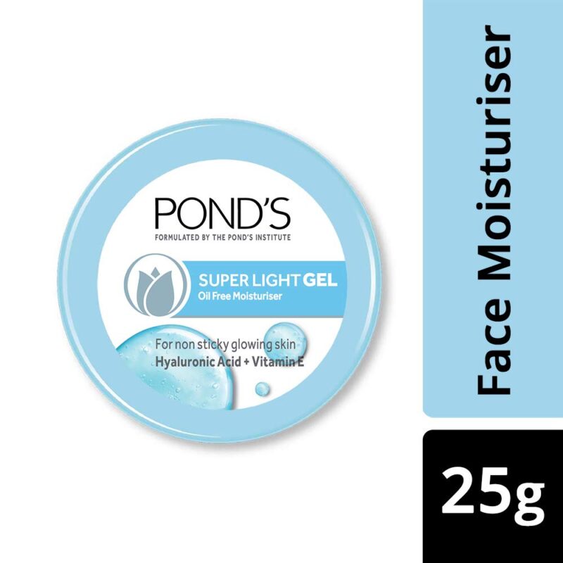 Pond's Super Light Gel Moisturiser, Oil-Free Moisturiser, 25g - Image 7