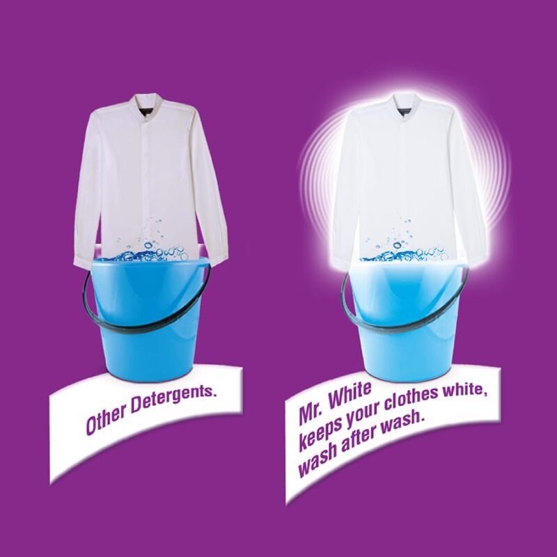 Mr. White Detergent Powder - 5 Kg with Free 2Kg - Image 3