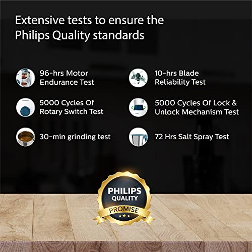 Philips HL7535/01 Mixer Grinder, 500W, 3 Jars with 5 Year Warranty on Motor, Bigger jar sizes - Image 4