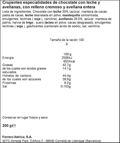 Ferrero Rocher, Exquisite Hazelnut And Milk Chocolate Premium Gift Box, 16 Pieces (200 Gram) - Image 3