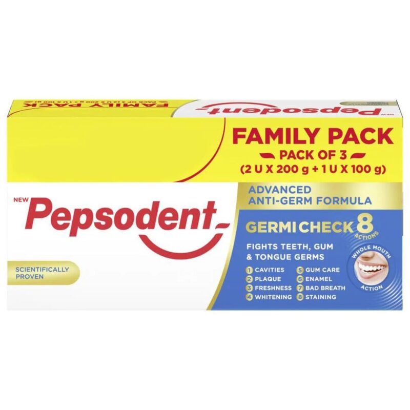 Pepsodent Germicheck Cavity Protection Toothpaste (Buy 2 200 G Get 1 100 G Free) - Image 4