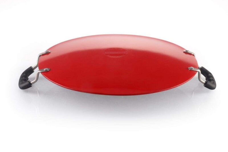 SOWBAGHYA Non Stick Concave Multi Tawa - 3.2mm Thickness (30cm Dia, Black) | Non-Stick Induction Friendly Concave Tawa | for Dosa, Roti, Chapati Tawa | Residue Free - Image 4