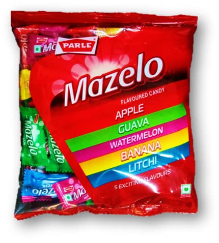 Parle Mazelo Candy 5 Exciting Flavours 198g Unique