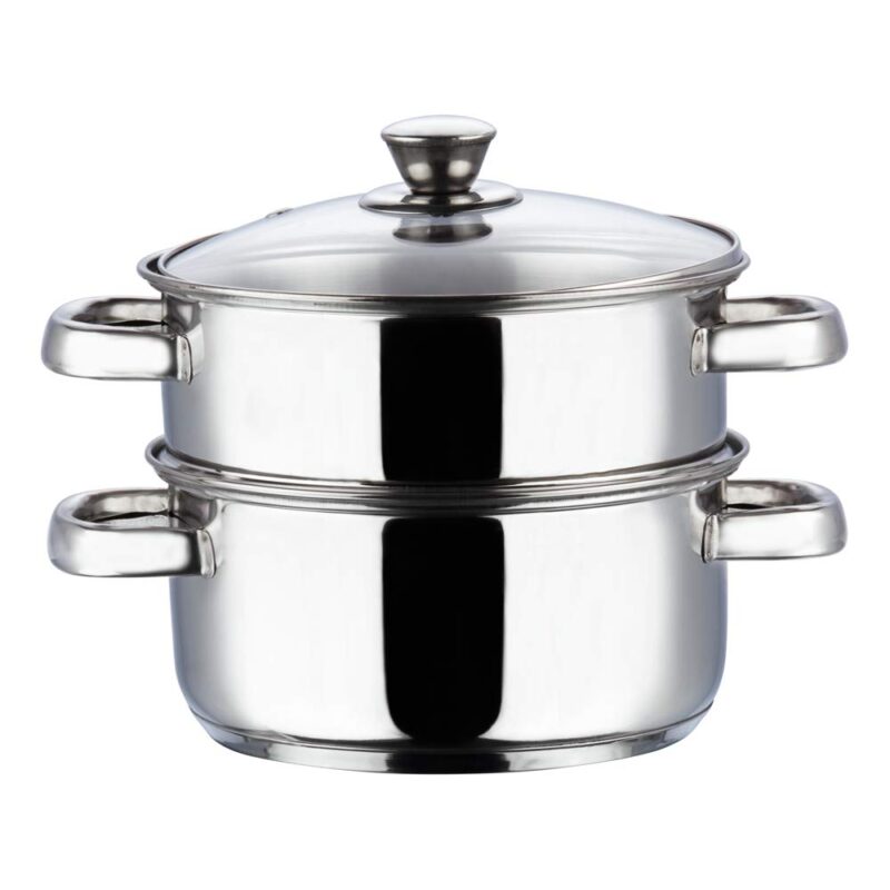 Vinod Cookware 20 cm 2 Tier Steamer