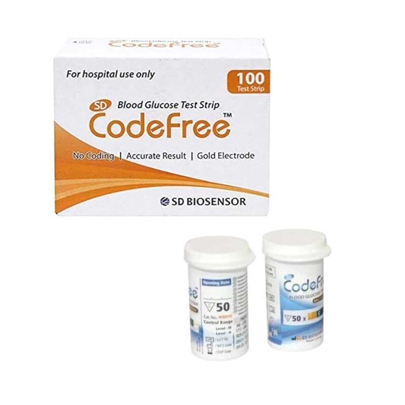 SD Codefree Blood Glucose Monitoring System 100 Strips