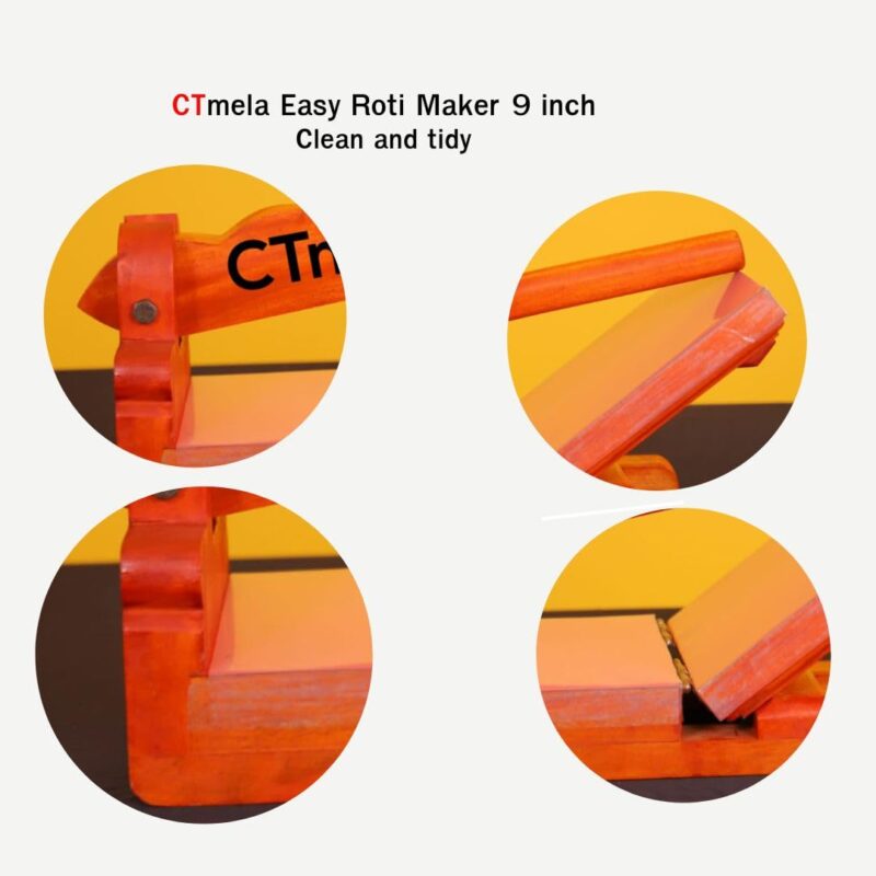 CTmela chapati maker | wooden chapati maker | 9 inch best quality | Roti Maker - Image 3